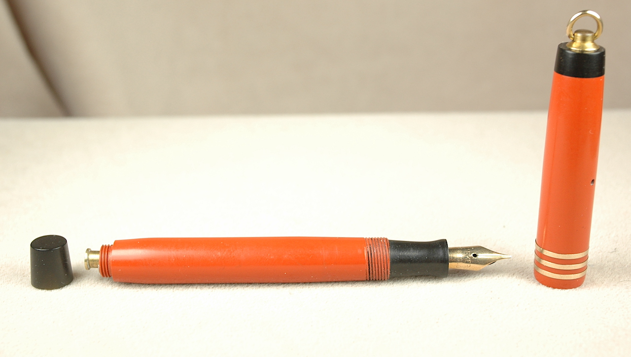 Parker Duofold Duette fountain pen 1925 ad Vintage ORIGINAL pens