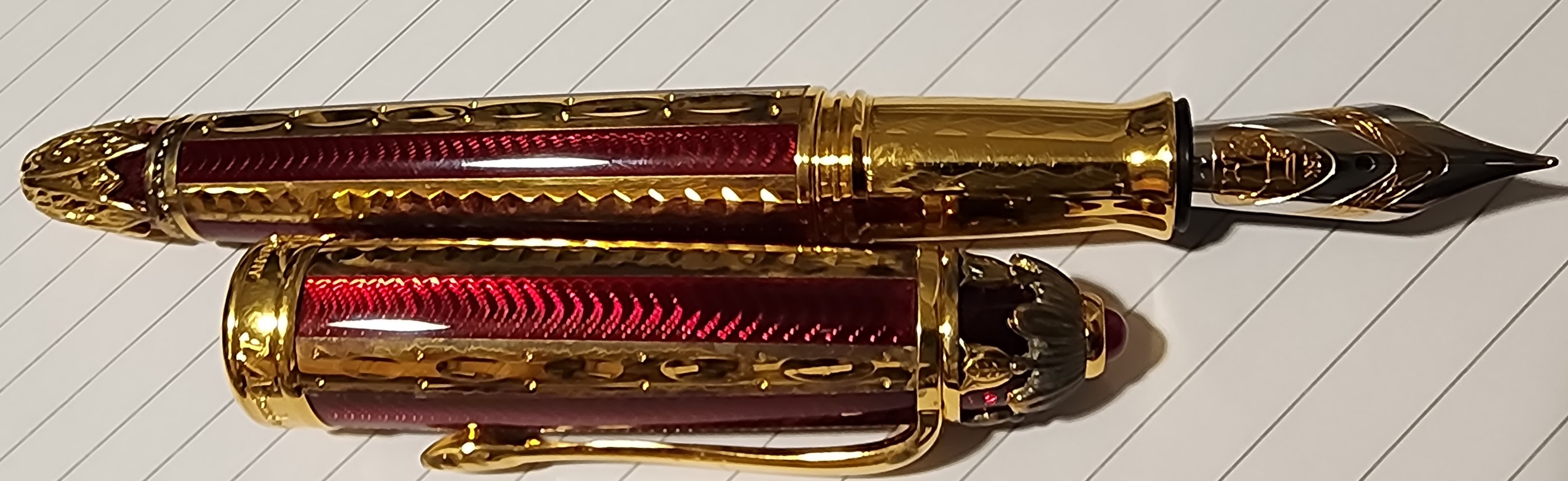 Pens and Pencils: : Michel Perchin: Imperial Red